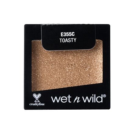 Wet n Wild Color Icon Glitter Single třpytivý oční stín 1.4 g odstín toasty