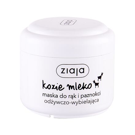 Ziaja Goat´s Milk Hand Mask bělicí maska na ruce a nehty s kozím mlékem 75 ml pro ženy
