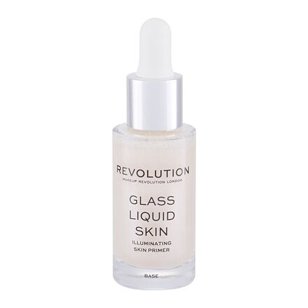 Makeup Revolution London Glass Liquid Skin rozjasňující pleťové sérum 17 ml pro ženy