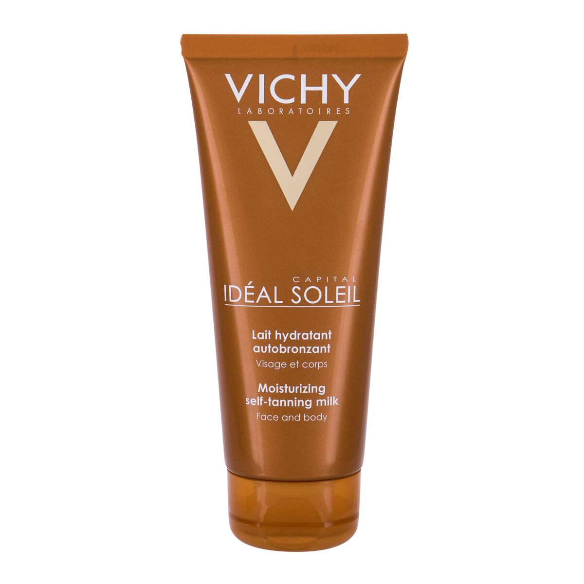 Vichy Idéal Soleil Moisturizing Self-Tanning Milk hydratační samoopalovací mléko na obličej a tělo 100 ml 100 ml pre ženy