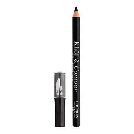 BOURJOIS Paris Khol & Contour & Sharpener dlouhotrvající tužka na oči s ořezávátkem 1.2 g odstín 001 noir-issime