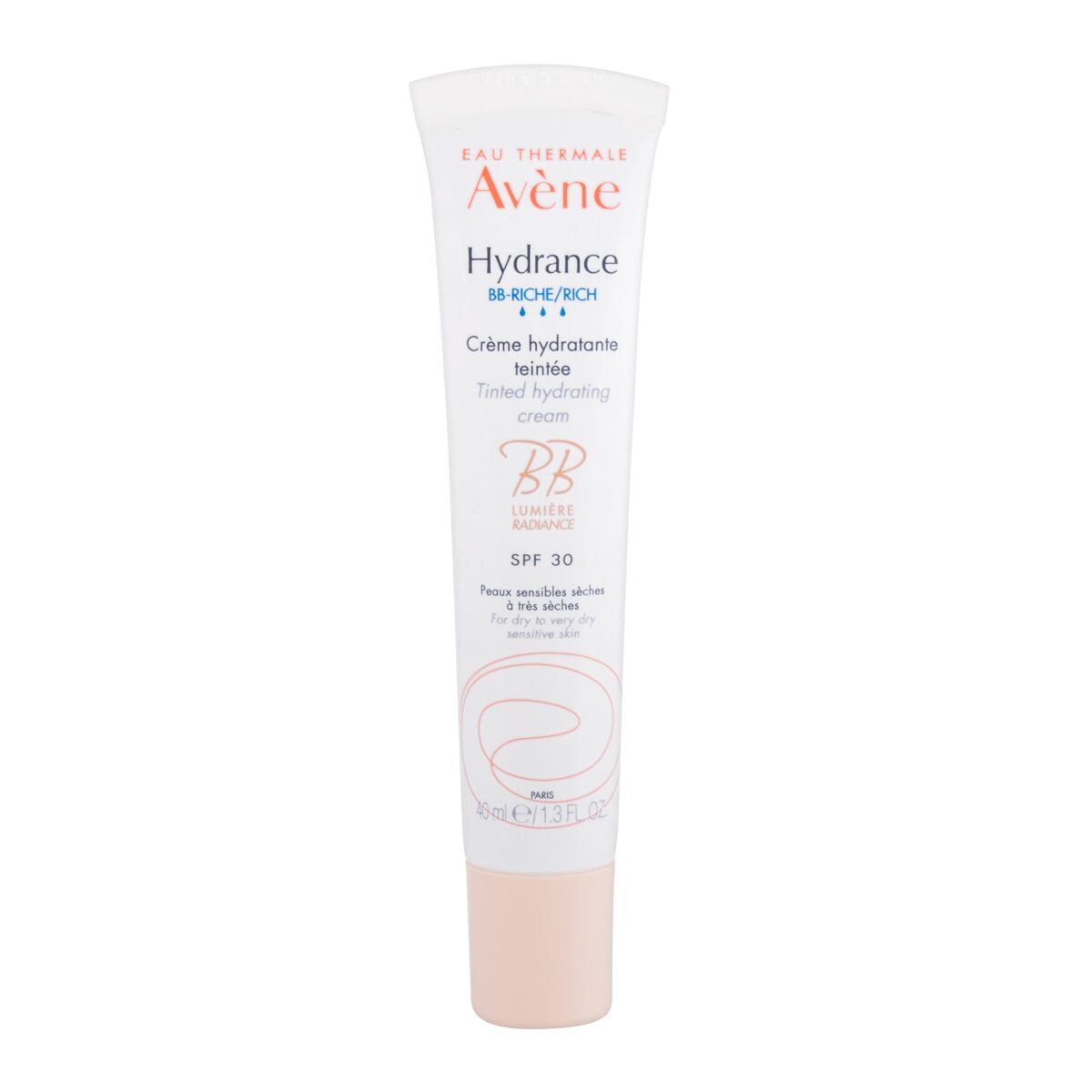 Avene Hydrance BB Rich SPF30 tónovací a hydratační bb krém pro velmi suchou a citlivou pleť 40 ml 40 ml
