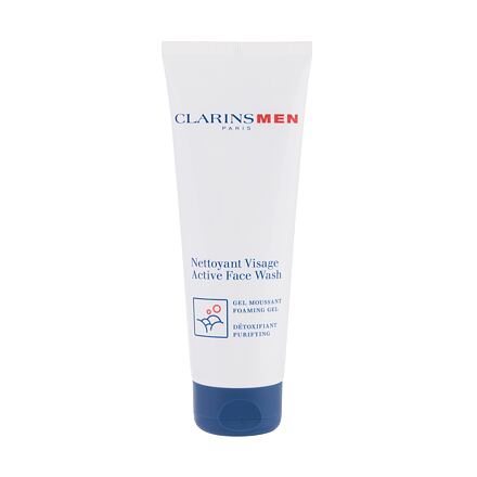 Clarins Men Active Face Wash čisticí pěna pro všechny typy pleti 125 ml pro muže
