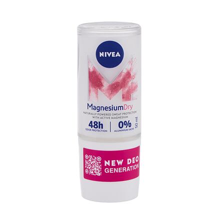 Nivea Magnesium Dry deodorant roll-on antiperspirant bez obsahu hliníku 50 ml pro ženy