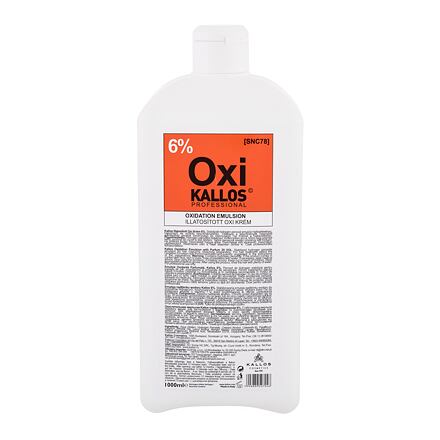 Kallos Cosmetics Oxi 6% krémový peroxid 6% 1000 ml pro ženy