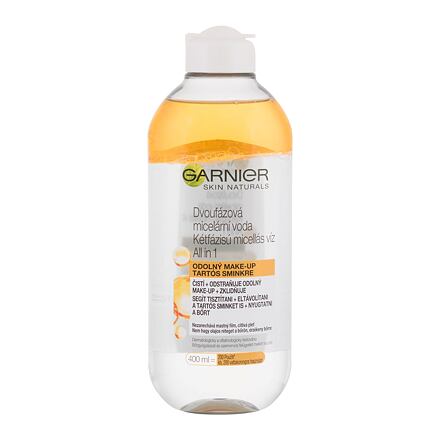 Garnier Skin Naturals Two-Phase Micellar Water All In One čisticí a zklidňující micelární voda 400 ml pro ženy