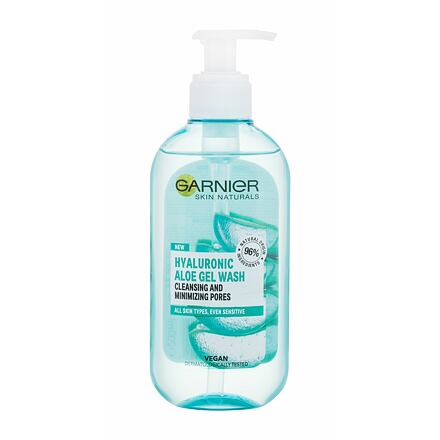 Garnier Skin Naturals Hyaluronic Aloe Gel Wash čisticí a hydratační gel 200 ml pro ženy