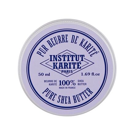 Institut Karité Pure Shea Butter vyživující tělové máslo 50 ml pro ženy