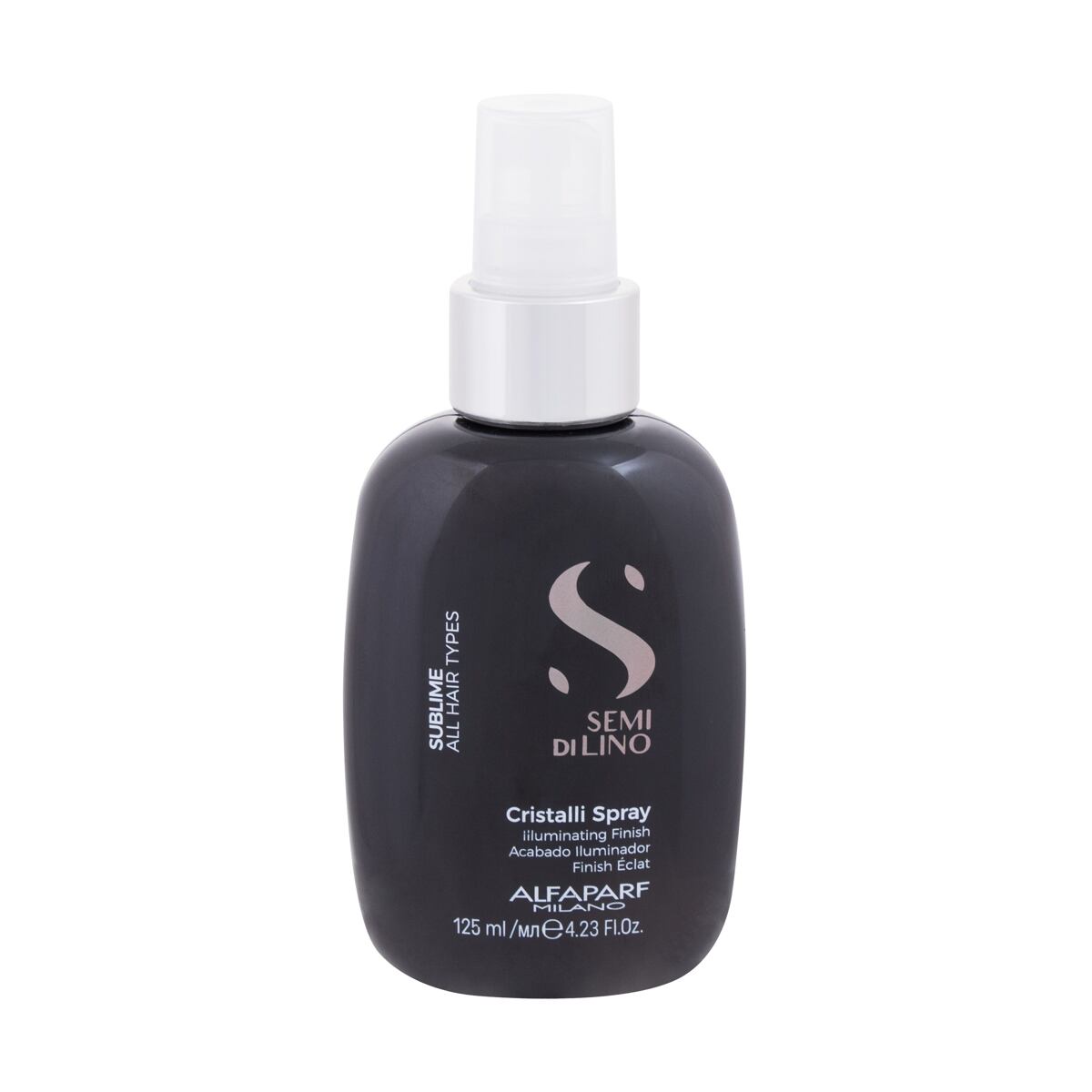 ALFAPARF MILANO Semi Di Lino Sublime Cristalli Spray sprej pro zářivý lesk vlasů 125 ml pro ženy