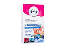 Depilační přípravek Veet Easy-Gel Wax Strips Armpit Sensitive Skin 16 ks