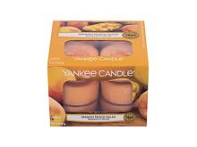 Vonná svíčka Yankee Candle Mango Peach Salsa 117,6 g poškozená krabička