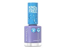 Lak na nehty Rimmel London Kind & Free 8 ml 153 Lavender Light