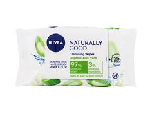 Čisticí ubrousky Nivea Naturally Good Organic Aloe Vera 25 ks