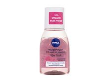 Odličovač očí Nivea Rose Touch Waterproof Eye Make-Up Remover 100 ml