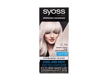 Barva na vlasy Syoss Permanent Coloration Permanent Blond 50 ml 12-59 Cool Platinum Blond