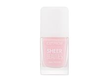 Lak na nehty Catrice Sheer Beauties Nail Polish 10,5 ml 040 Fluffy Cotton Candy