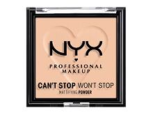 Pudr NYX Professional Makeup Can't Stop Won't Stop Mattifying Powder 6 g 03 Light Medium