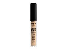 Korektor NYX Professional Makeup Can't Stop Won't Stop Contour Concealer 3,5 ml 07 Natural