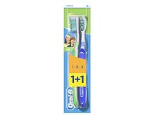 Klasický zubní kartáček Oral-B 1-2-3 Fresh Medium 2 ks