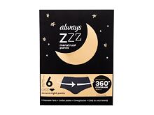 Menstruační kalhotky Always Zzz Menstrual Pants 3 ks poškozená krabička