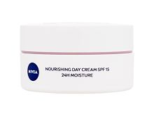 Denní pleťový krém Nivea Nourishing Day Cream SPF15 50 ml