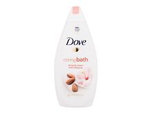 Pěna do koupele Dove Caring Bath Almond Cream With Hibiscus 450 ml