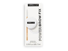 Gel a pomáda na obočí Revolution Relove Power Brow Fix 3 ml