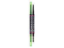 Tužka na obočí NYX Professional Makeup Blade & Shade Dual Edge Brow Pencil 0,06 g 12 Black