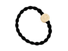 Gumička na vlasy By Eloise London Letter Charms Gold Q 1 ks Q Black