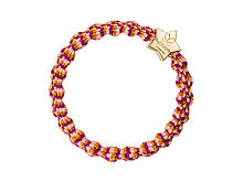 Gumička na vlasy By Eloise London Metallic Gold Star 1 ks Carnival