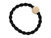 Gumička na vlasy By Eloise London Letter Charms Gold 1 ks P Black