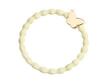 Gumička na vlasy By Eloise London Gold Butterfly 1 ks Melon Yellow