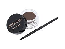Gel a pomáda na obočí Makeup Revolution London Brow Pomade 2,5 g Dark Brown