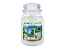 Vonná svíčka Yankee Candle Clean Cotton 623 g