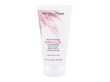 Čisticí pěna Revolution Skincare Pink Clay Mattifying 150 ml