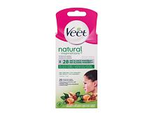 Depilační přípravek Veet Natural Inspirations™ Face Wax Strips Argan Oil 20 ks