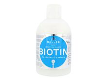 Šampon Kallos Cosmetics Biotin Biotin 1000 ml poškozený flakon