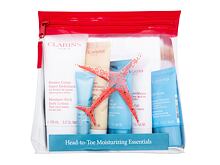 Tělové mléko Clarins Hand-To-Toe Moisturizing Essentials 100 ml Kazeta