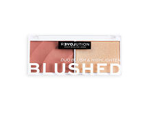 Konturovací paletka Revolution Relove Colour Play Blushed Duo Blush & Highlighter 5,8 g Kindness