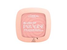 Tvářenka L'Oréal Paris Paradise Blush 9 ml 01 Life Is Peach