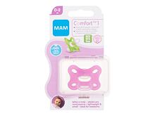 Dudlík MAM Comfort 1 Silicone Pacifier 0-2m Pink 1 ks