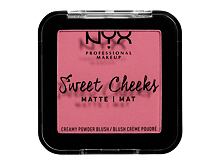 Tvářenka NYX Professional Makeup Sweet Cheeks Matte 5 g Day Dream