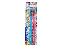 Klasický zubní kartáček Curaprox 5460 Ultra Soft Duo Pop Art Limited Edition 2 ks