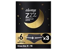 Menstruační kalhotky Always Zzz Menstrual Pants 3 ks