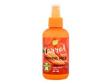 Opalovací přípravek na tělo Vivaco Bio Carrot Tanning Milk SPF30 150 ml