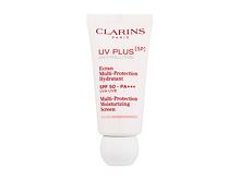 Denní pleťový krém Clarins UV Plus 5P Multi-Protection Moisturizing Screen SPF50 30 ml Translucent