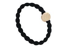 Gumička na vlasy By Eloise London Letter Charms R 1 ks Black