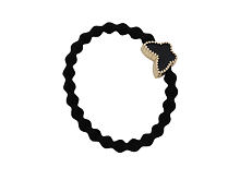 Gumička na vlasy By Eloise London Enamel Gold Butterfly Black 1 ks