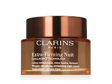 Noční pleťový krém Clarins Extra-Firming Nuit Wrinkle Smoothing Revitalizing Night Cream Plnitelný 50 ml