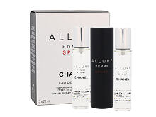Toaletní voda Chanel Allure Homme Sport Twist and Spray 3x20 ml